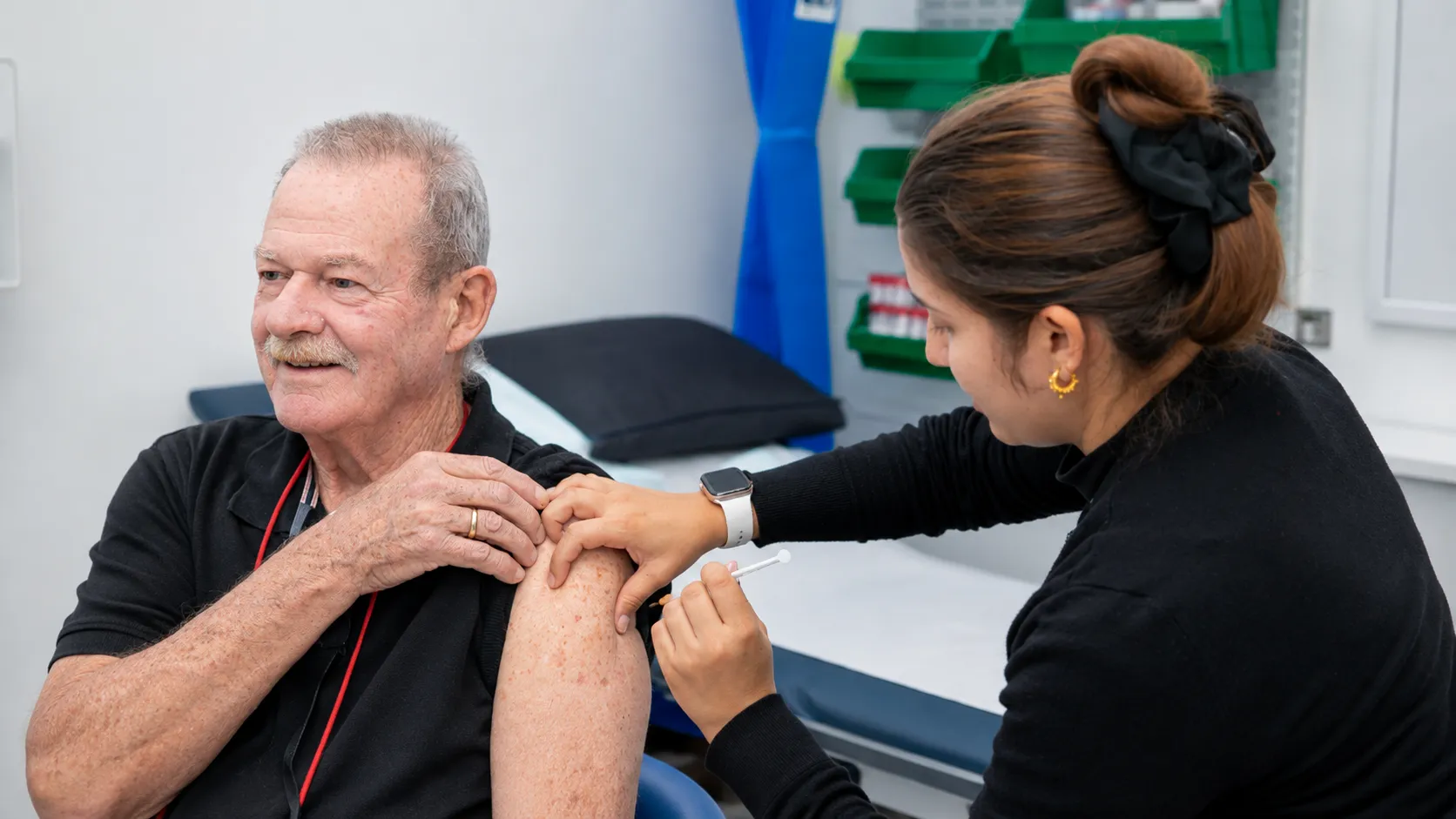 Nurse Caring for Patient
