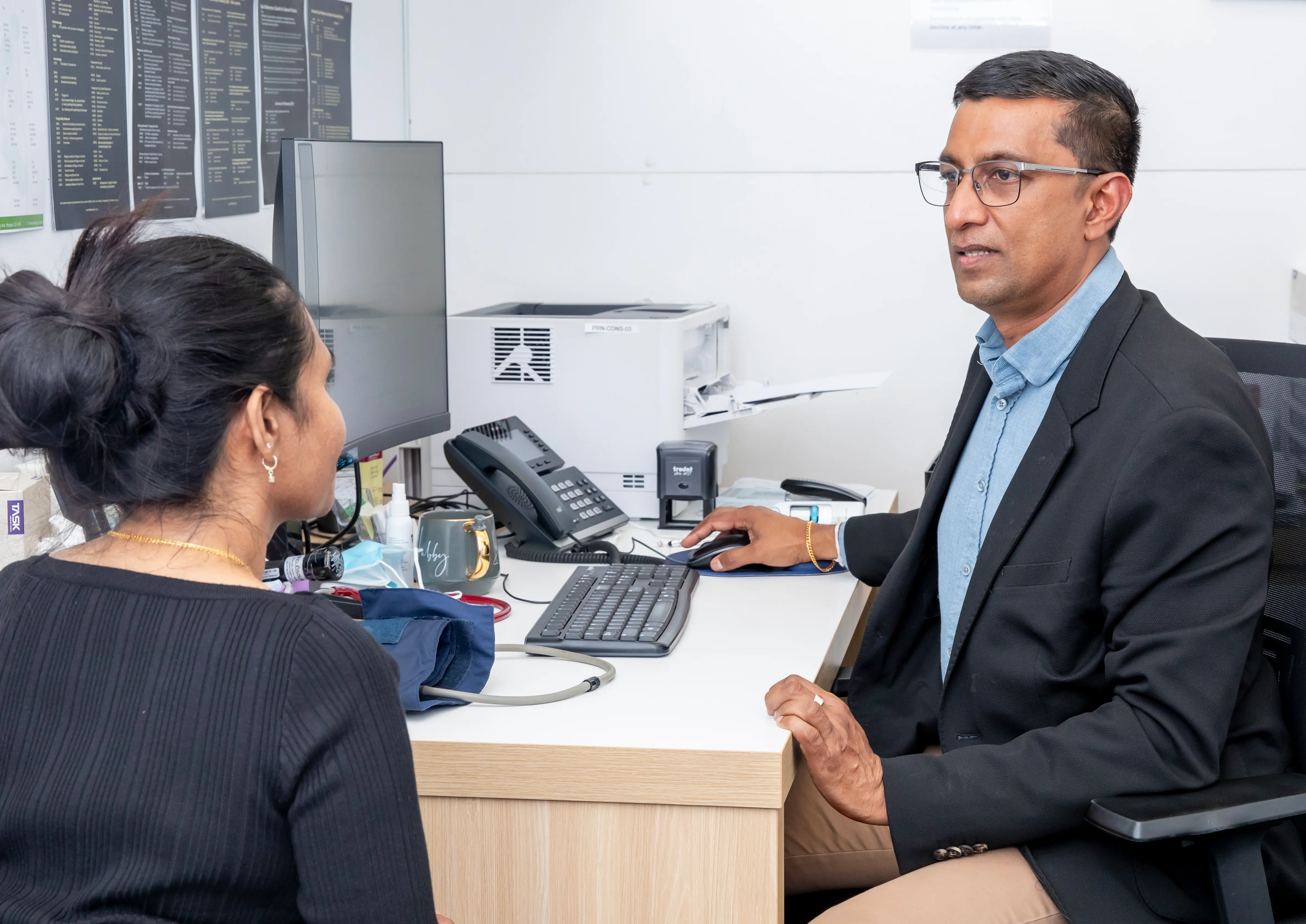 Doctor Talking to Patient Doctor Talking to Patient
